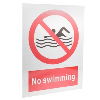 Защитные бирки, табличка безопасности, предупреждающий знак о правилах игры в бассейне, украшение ресторана, алюминий
