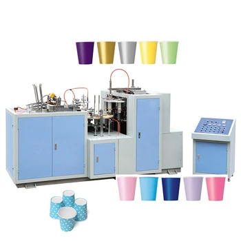 Небольшая машина для изготовления бумажных стаканчиков YG, печатная машина для бумажных стаканчиков