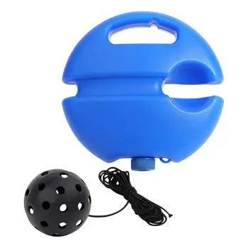 Тренажер для самостоятельного изучения Match Buddy Мяч для тренировок 74 мм Тренировочный мяч со шнуром Solo Tennis Trainer Для тренировок с мячом на открытом воздухе