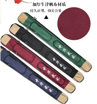 высококачественный утолщенный холщовый однослойный пакет для ножей ушу, сумки для мечей боевых искусств, сумка для тайцзи кунг-фу